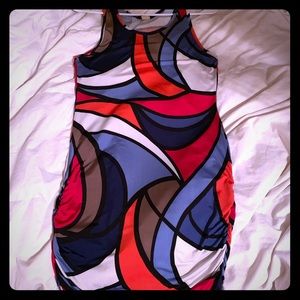 Multi Color Artsy mini dress